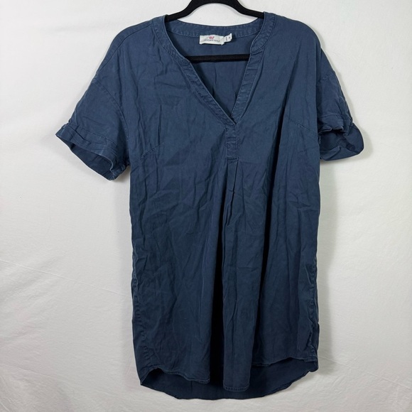 Vineyard Vines Navy Blue Top Women’s Size M - Picture 1 of 5